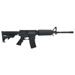 PSA PA-15 16″ CARBINE-LENGTH 5.56 NATO 1/7 PHOS M4 CLASSIC RIFLE, BLACK
