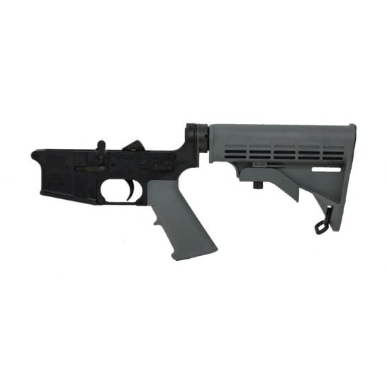 PSA AR15 COMPLETE MOE PLUS LOWER, BLACK - 7779445