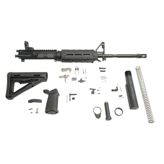 PSA 16" M4 5.56 NATO 1/7 PHOSPHATE MOE EPT RIFLE KIT W/ REAR MBUS - 5165502313