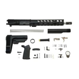 PSA 12″ CARBINE-LENGTH 6.5 GRENDEL 1/8 STAINLESS STEEL 10″ LIGHTWEIGHT M-LOK MOE EPT SBA3 PISTOL KIT – 5165449011