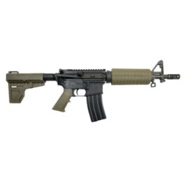 PSA PA-15 5.56 AR-15 PISTOL 10.5″NITRIDE CRBN SHOCKWAVE CLASSIC, OD GREEN