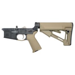 PSA AR-15 COMPLETE LOWER MAGPUL STR EDITION EPT – FDE, NO MAGAZINE – 5165450583