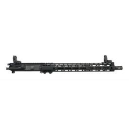 PSA AR-15 5.56 UPPER 16″ MID-LENGTH 15″ LTWT M-LOK W/ BCG, CH, & MBUS SIGHT SET