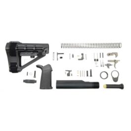 PSA SBA4 MOE EPT PISTOL LOWER BUILD KIT, BLACK