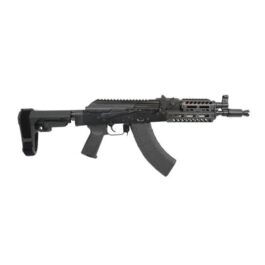 PSA AK-P GF3 MOE SBA3 PISTOL WITH JL BILLET RAIL, BLACK
