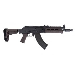 PSA AK-P GF3 MOE SBA3 PISTOL, PLUM