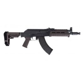 PSA AK-P GF3 MOE SBA3 PISTOL, PLUM
