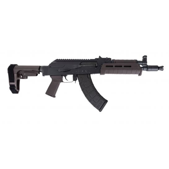 PSA AK-P GF3 MOE SBA3 PISTOL, PLUM