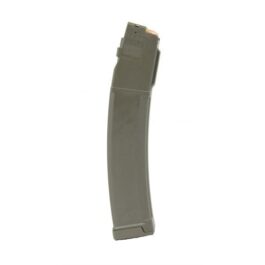 PSA AK-V 9X19MM U9 35 ROUND PATTERNED MAGAZINE, OLIVE DRAB GREEN