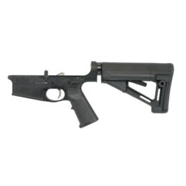 PSA GEN3 PA-65 6.5 CREEDMOOR COMPLETE MOE STR 2-STAGE LOWER RECEIVER, BLACK