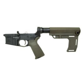 PSA AR15 COMPLETE MFT BATTLELINK MOE EPT LOWER, OLIVE DRAB GREEN