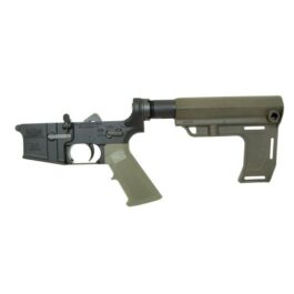PSA AR15 COMPLETE MFT BATTLELINK CLASSIC LOWER, OLIVE DRAB GREEN