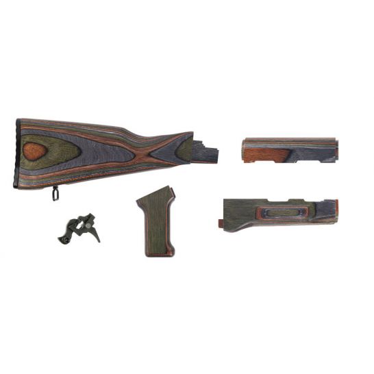 PSA AK "VOODOO" FURNITURE SET W/ PSA CUSTOM ALG AKT-EL AK SINGLE STAGE TRIGGER