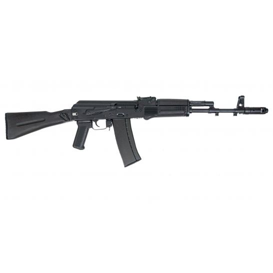PSA AK-101 FORGED CLASSIC POLYMER SIDE FOLDING RIFLE WITH TOOLCRAFT TRUNNION, BOLT, AND CARRIER, BLACK