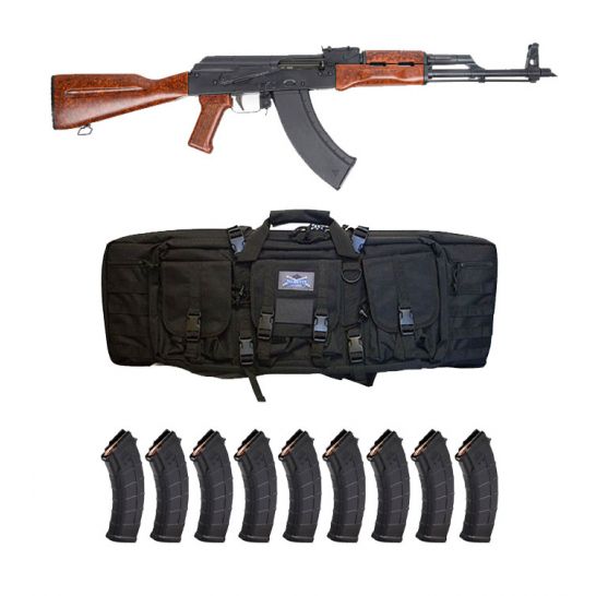 PSAK-47 GF5 FORGED IMITATION "BAKELITE" RIFLE W/ 10 MAGS AND PSA BAG