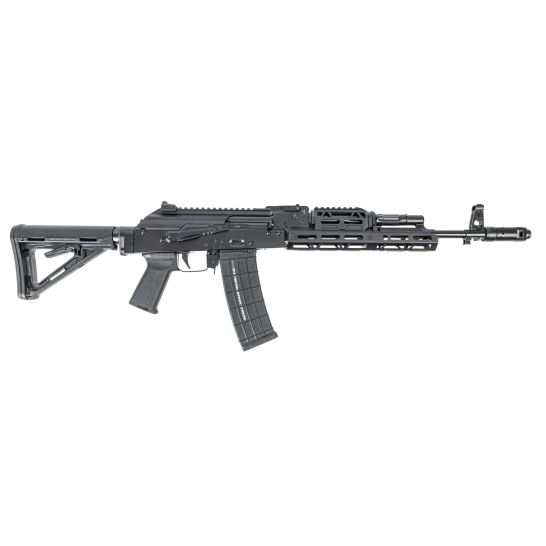 PSA AK-101 HINGED JL BILLET M4 RIFLE WITH TOOLCRAFT TRUNNION, BOLT, AND CARRIER, BLACK