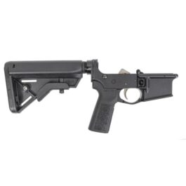 PSA AR15 COMPLETE LOWER B5 EPT BRAVO STOCK, BLACK