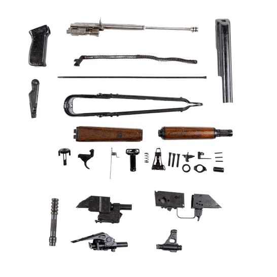 YUGO M70A MILLED AK-47 USED PARTS KIT W/ UNDERFOLDER STOCK - NO BARREL OR RECEIVER