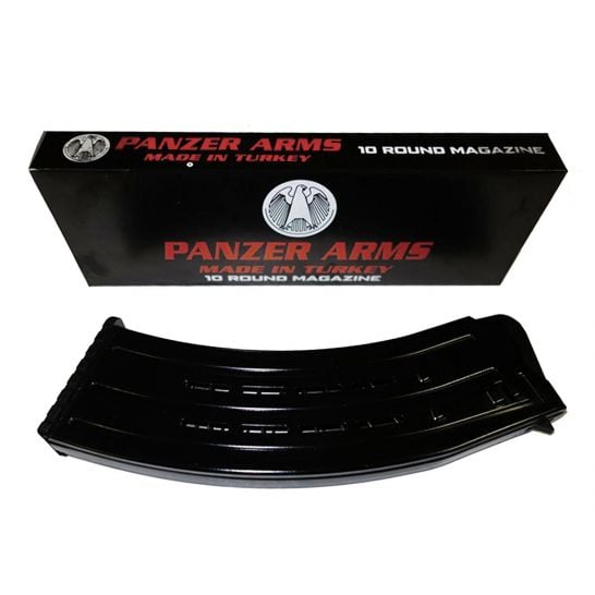 PANZER ARMS 10RD 12 GAUGE MAGAZINE, BLACK - PA10RM
