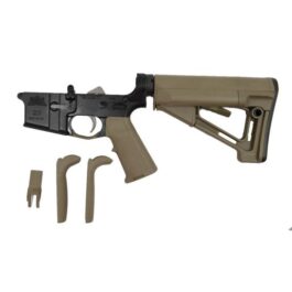 PSA AR-15 COMPLETE LOWER – MAGPUL STR EPT MIAD EDITION – FDE, NO MAGAZINE