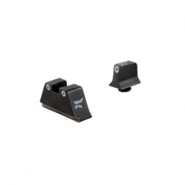 TRIJICON BRIGHT & TOUGH FRONT/REAR SUPPRESSOR NIGHT SIGHT SET FOR GLOCK 17/17L/19/22 PISTOLS – 600649