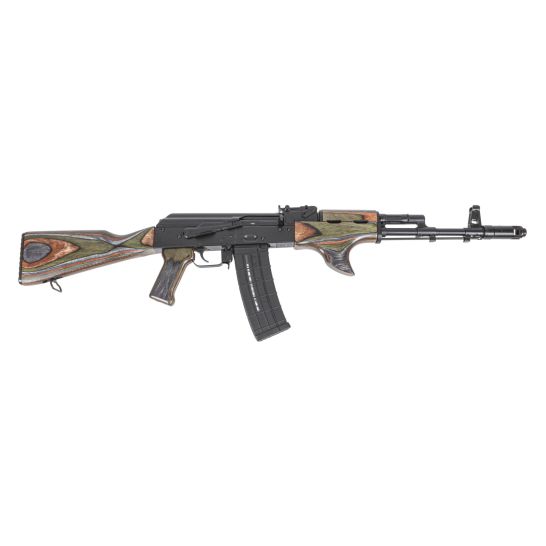 PSA AK-101 CLASSIC RIFLE WITH TOOLCRAFT TRUNNION, BOLT, AND CARRIER, VOODOO SHARKFIN