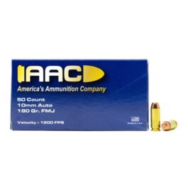 AAC 10MM AUTO AMMO 180 GRAIN FMJ 50RD BOX