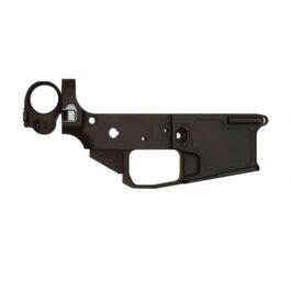 APF SIDE FOLDING STRIPPED AR-15 LOWER RECEIVER, BLACK – LPSF1