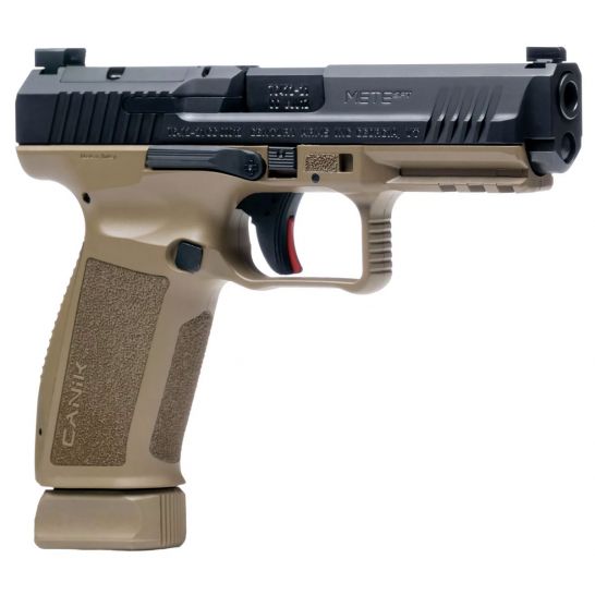 CANIK TP9 METE SFT OPTICS READY 9MM PISTOL, FDE/BLACK - HG5636-N
