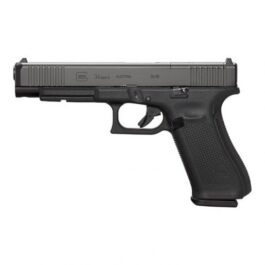 GLOCK 34 MOS GEN 5 9MM PISTOL WITH FRONT SERRATIONS, BLACK – PA343S103M