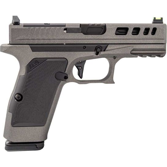 LIVE FREE AMPX 9MM PISTOL 3.9" 17RD, CERAKOTE TUNGSTEN - LFAMP19X084005